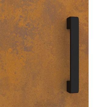 Küchenlagerregal mit Regal Rostig 60 x 50 x 92 cm Wetterstahl