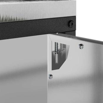 Küchenlagerregal Silber 60 x 50 x 92 cm Galvanisierter Stahl