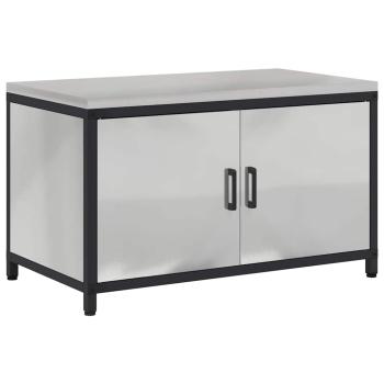 Küchenlagerregal Silber 60 x 50 x 92 cm Galvanisierter Stahl