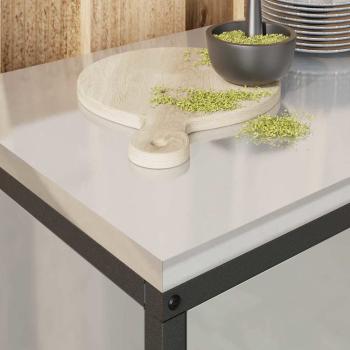 Küchenlagerregal Silber 60 x 50 x 92 cm Galvanisierter Stahl