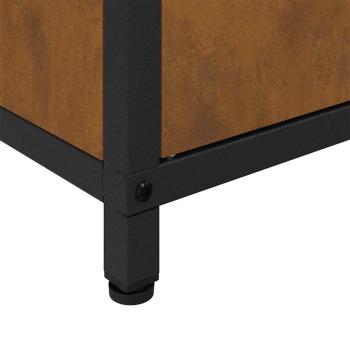 Küchenlagerregal mit Regal Rostig 60 x 50 x 92 cm Wetterstahl