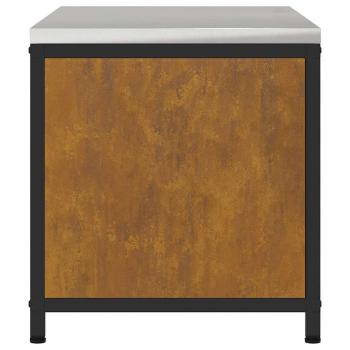 Küchenlagerregal mit Regal Rostig 60 x 50 x 92 cm Wetterstahl