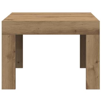 Couchtisch Eiche handwerklich 50 x 50 x 35 cm Holzwerkstoff