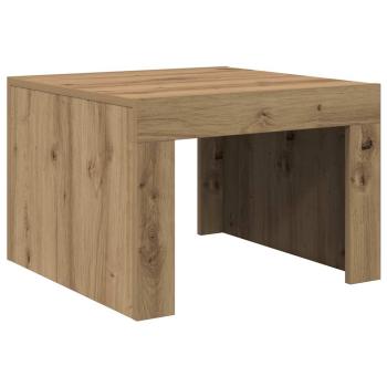 Couchtisch Eiche handwerklich 50 x 50 x 35 cm Holzwerkstoff