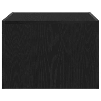 Couchtisch Schwarze Eiche 50 x 50 x 35 cm Holzwerkstoff