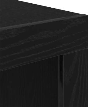 Couchtisch Schwarze Eiche 50 x 50 x 35 cm Holzwerkstoff