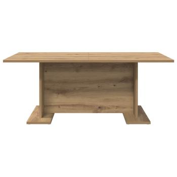 Couchtisch Eiche handwerklich 103.5 x 60 x 40 cm Holzwerkstoff