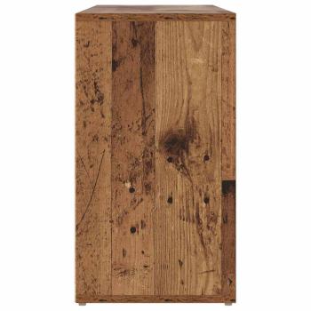 Schuhbank mit Regal Sonstiges Altholz 103 x 30 x 55 cm Holzwerkstoff