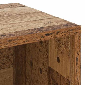 Schuhbank mit Regal Sonstiges Altholz 103 x 30 x 55 cm Holzwerkstoff