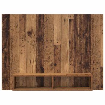Wand TV Schrank Altes Holz 120 x 23.5 x 90 cm Holzwerkstoff