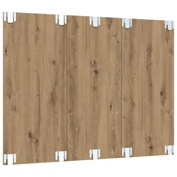 Wand TV Schrank Handwerklich gefertigter Eichenholz