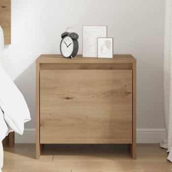 Nachttisch Eiche handwerklich 45 x 34 x 44.5 cm Holzwerkstoff