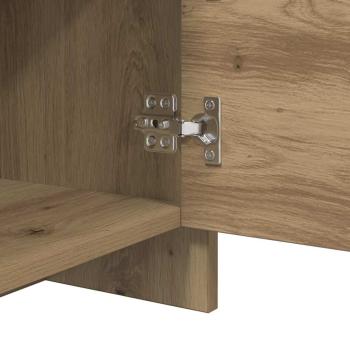 Nachttisch Eiche handwerklich 45 x 34 x 44.5 cm Holzwerkstoff