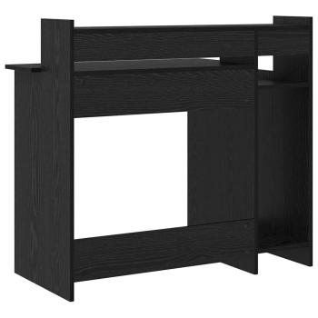 Schreibtisch Schwarze Eiche 97 x 45 x 90 cm Holzwerkstoff