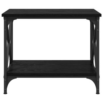 Beistelltisch Schwarze Eiche 55 x 38 x 45 cm Holzwerkstoff