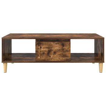 mit Speicher mit Tür Räuchereiche 103,5 x 60 x 35 cm Holzwerkstoff