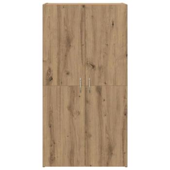Büroschrank Eiche handwerklich 60 x 32 x 115 cm Holzwerkstoff