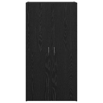 Büroschrank Schwarze Eiche 60 x 32 x 115 cm Holzwerkstoff