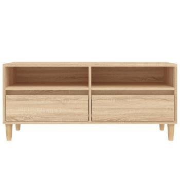 TV-Schrank Sonoma-Eiche 100x34,5x44,5 cm Holzwerkstoff