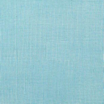 Voile Vorhänge mit Stangentaschen 2 Stk. Türkis