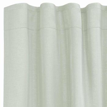Voile Vorhänge mit Stangentaschen 2 Stk. Hellgrau