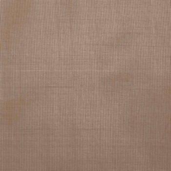 Voile Vorhänge mit Stangentaschen 2 Stk. Hellbraun