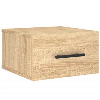 Wand-Nachttisch Sonoma-Eiche 35x35x20 cm