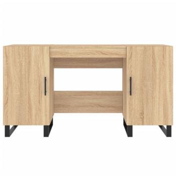 Schreibtisch Sonoma-Eiche 140x50x75 cm Holzwerkstoff