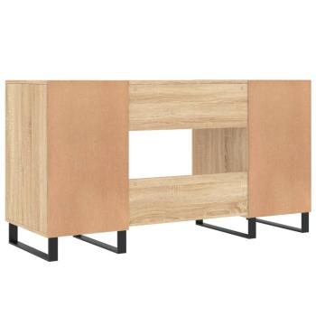 Schreibtisch Sonoma-Eiche 140x50x75 cm Holzwerkstoff