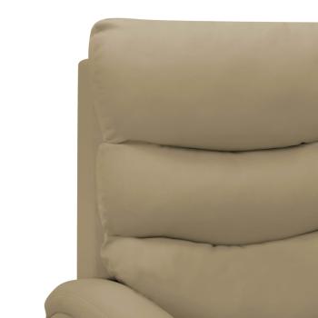Relaxsessel Elektrisch Cappuccino-Braun Kunstleder