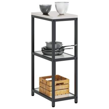 Küchenlageregal Silber 60 x 50 x 92 cm Galvanisierter Stahl