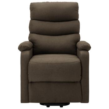 Aufstehsessel Braun Stoff