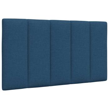 ARDEBO.de - Bettgestell ohne Matratze "Hanko" Blau 90x190 cm Stoff
