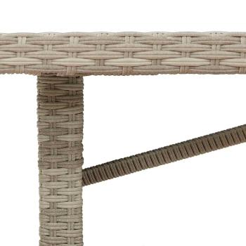 Essgruppe 9 pcs Hellgrau 190 x 80 x 74 cm