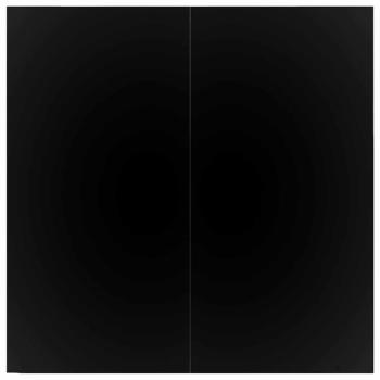 Essgruppe 5 pcs Hellgrau und Schwarz 80 cm x 80 cm