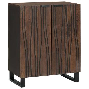 Badezimmermöbel Set mit Schubladen mit Regal mit Speicher mit Tür 3 pcs Braun Groß