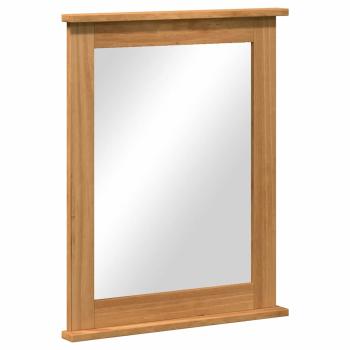 Badezimmermöbel Set mit Schubladen mit Regal Wandmontiert mit Speicher mit Spiegel 3 pcs Braun 37 x 34 x 80 cm