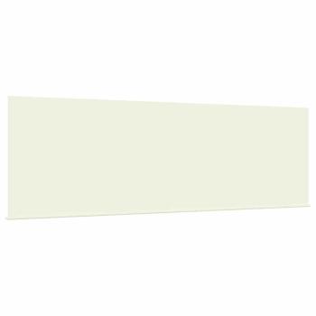 Markise mit Blende Creme 350 x 200 x 120 cm Stoff, Metall