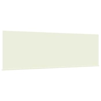Einziehbare Markise Cremefarben Anthrazit Braun 400 x 200 cm