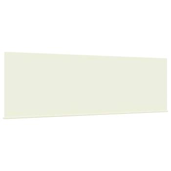 Einziehbare Markise Cremefarben Anthrazit Braun 400 x 200 cm
