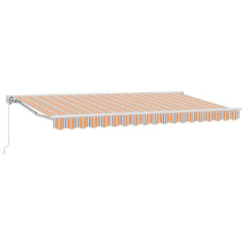 Einziehbare Markise Marineblau 400x200 cm