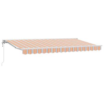 Einziehbare Markise Marineblau 400x200 cm