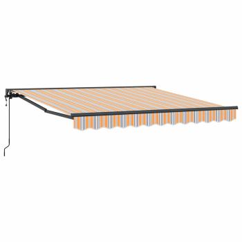 Einziehbare Markise Marineblau 350x250 cm