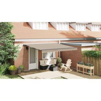 Einziehbare Markise Beige 400x300 cm