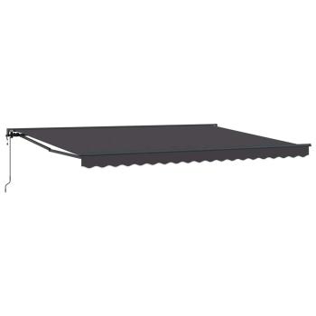 Einziehbare Markise Anthrazit 450x300 cm