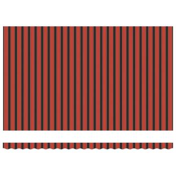 Einziehbare Markise Orange und Braun 500x300 cm