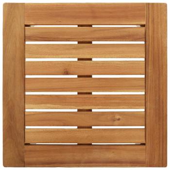 Outdoortisch-Set 3 pcs Teak-Massivholz