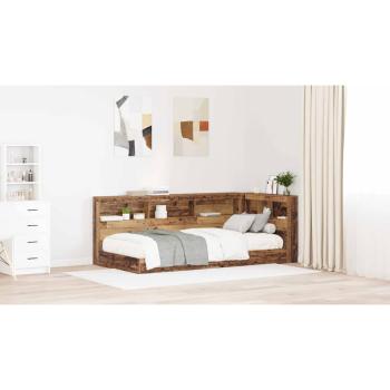 Stauraum-Kopfteil Altholz 90 cm Engineered Holz, Melamin