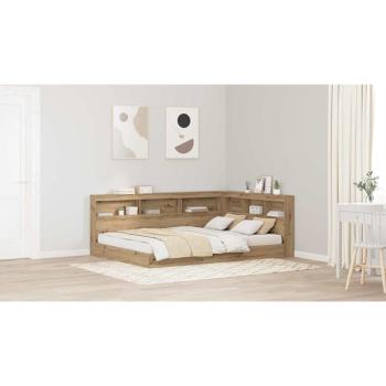 Stauraum-Kopfteil Eiche handwerklich 135 cm Holzwerkstoff