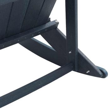 Adirondack Schaukelstühle 2 pcs Marineblau 73.5 x 92 x 90 cm